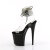 Pleaser FLAMINGO-891-2RS Sandalias de Plataforma Negro Tono Claro EU-35 / US-5
