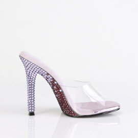 Fabulicious GALA-01DMM Zuecos Tono Claro pedrería Morado EU-37 / US-7