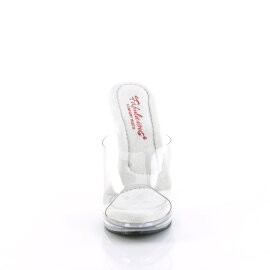 Fabulicious GLORY-501 Zuecos Transparente EU-41 / US-11