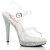 Fabulicious GLORY-508DM Sandalias Tono Claro pedrería Plata EU-35 / US-5