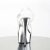 Pleaser Sandalia de Tacón DELIGHT-608 Plata Transparente Metalizado EU-39 / US-9