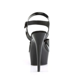 Pleaser Sandalia de Tacón DELIGHT-608N Negro EU-35 / US-5