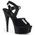 Pleaser Sandalia de Tacón DELIGHT-608N Negro EU-35 / US-5