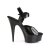 Pleaser Sandalia de Tacón DELIGHT-608N Negro EU-37 / US-7