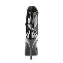 Devious INDULGE-1020 Botines con Plataforma Charol Negro EU-39 / US-9