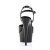 Pleaser Sandalia de Tacón DELIGHT-609 Negro Charol EU-36 / US-6