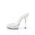 Fabulicious LIP-101 Zuecos Transparente EU-42 / US-12