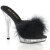 Fabulicious LIP-101-8 Zuecos Negro Tono Claro EU-40 / US-10