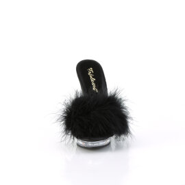 Fabulicious LIP-101-8 Zuecos Negro Tono Claro EU-44 / US-14