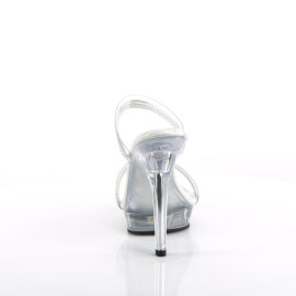 Fabulicious  LIP-102-2 Zuecos Transparente EU-41 / US-11