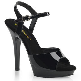 Fabulicious LIP-109 Sandalias Negro EU-44 / US-14