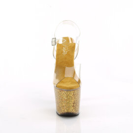 Pleaser LOVESICK-708SG Sandalias Plataforma Tono Claro...