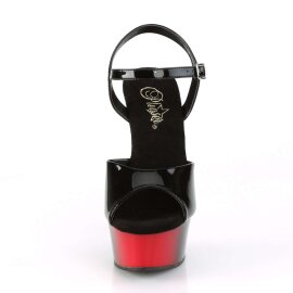 Pleaser Sandalia de Tacón DELIGHT-609BR Negro...