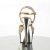 Pleaser Sandalia de Tacón DELIGHT-609G Dorado Metalizado Cromo EU-40 / US-10
