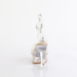 Fabulicious MARTINI-505 Sandalias con Plataforma Beige Tono Claro EU-38 / US-8