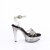 Fabulicious MARTINI-505 Sandalias de Plataforma Negro Ahumado EU-38 / US-8