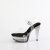 Fabulicious MARTINI-508 Sandalias de Plataforma Tono Claro Ahumado Negro EU-38 / US-8