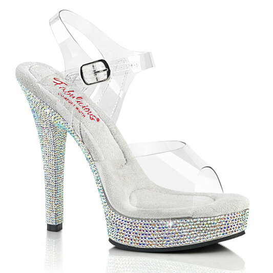 Fabulicious MAJESTY-508DM Sandalias con Plataforma Tono Claro EU-39 / US-9