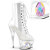 Pleaser MOON-1021C-DIA Botines con Plataforma Tono Claro EU-35 / US-5