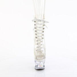 Pleaser MOON-1021C-DIA Botines con Plataforma Tono Claro EU-37 / US-7