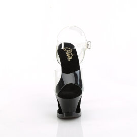Pleaser MOON-708DIA Sandalias de Plataforma Charol Negro...