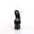 Pleaser MOON-708USD Sandalias de Plataforma Charol Negro EU-37 / US-7