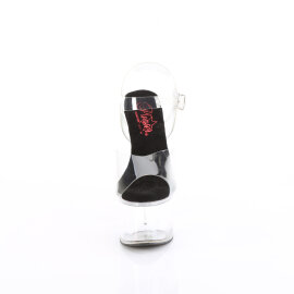 Pleaser PASSION-708 Sandalias de Plataforma Negro...