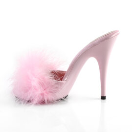 Fabulicious POISE-501F Zuecos rosa pastel EU-44 / US-14