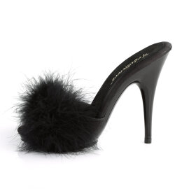 Fabulicious POISE-501 Zuecos de Negro EU-36 / US-6