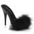 Fabulicious POISE-501 Zuecos de Negro EU-37 / US-7