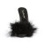 Fabulicious POISE-501 Zuecos de Negro EU-42 / US-12