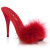 Fabulicious POISE-501 Zuecos de Rojo EU-38 / US-8