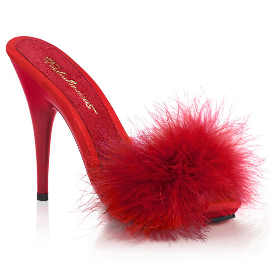 Fabulicious POISE-501 Zuecos de Rojo EU-40 / US-10