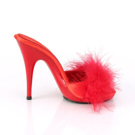 Fabulicious POISE-501 Zuecos de Rojo EU-40 / US-10