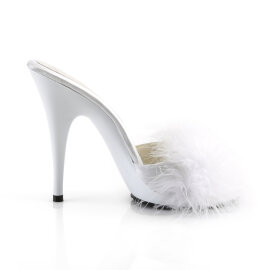 Fabulicious POISE-501 Zuecos de Blanco EU-40 / US-10