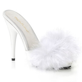 Fabulicious POISE-501 Zuecos de Blanco EU-42 / US-12