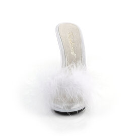 Fabulicious POISE-501 Zuecos de Blanco EU-42 / US-12