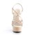Pleaser Sandalia de Tacón DELIGHT-613 Nude EU-37 / US-7