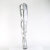 Pleaser SEDUCE-3000WC Botas por encima de la rodilla Piel Sintética metalizada Plata EU-37 / US-7
