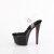 Pleaser SKY-308CRS Sandalias Plataforma Tono Claro pedrería Negro EU-37 / US-7