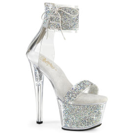 Pleaser SKY-327RSI Sandalias Plataforma pedrería...