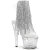 Pleaser SPECTATOR-1017RSF Sandalias Plataforma Tono Claro pedrería Plata EU-37 / US-7