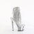 Pleaser SPECTATOR-1017RSF Sandalias Plataforma Cromo Tono Claro pedrería Plata EU-40 / US-10