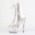 Pleaser STARDUST-1021C-7 Botines Plataforma Pedrería transparente Transparente EU-40 / US-10