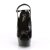 Pleaser Sandalia de Tacón DELIGHT-655 Negro Charol EU-36 / US-6