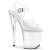 Pleaser TREASURE-808FLA Sandalias de Plataforma Transparente EU-36 / US-6