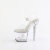 Pleaser UNICORN-708TGRS Sandalias Plataforma Tono Claro pedrería Transparente EU-36/US-6