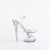 Pleaser UNICORN-708TGRS Sandalias Plataforma Tono Claro pedrería Transparente EU-36/US-6