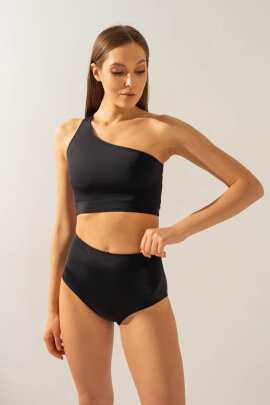 Shark Polewear Pantalones Cortos Tiro Alto Negro M