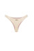 Tanga Naughty Thoughts de vinilo Crema